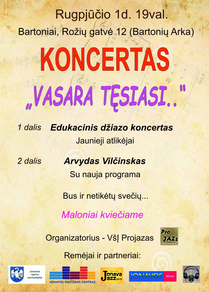 Vasara tęsiasi...